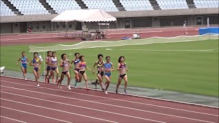 【女子800m決勝】1着：卜部蘭（積水化学）2分06秒39　2着：内山成実（アイ・エス・シー）2分07秒90　3着：陣内綾子（九電工）2分08秒38　～第69回全日本実業団陸上～