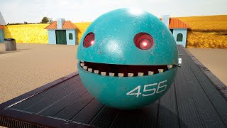 Pacman and Chain Chomp’s Mission: Survive the Robotic Labyrinth of Doom