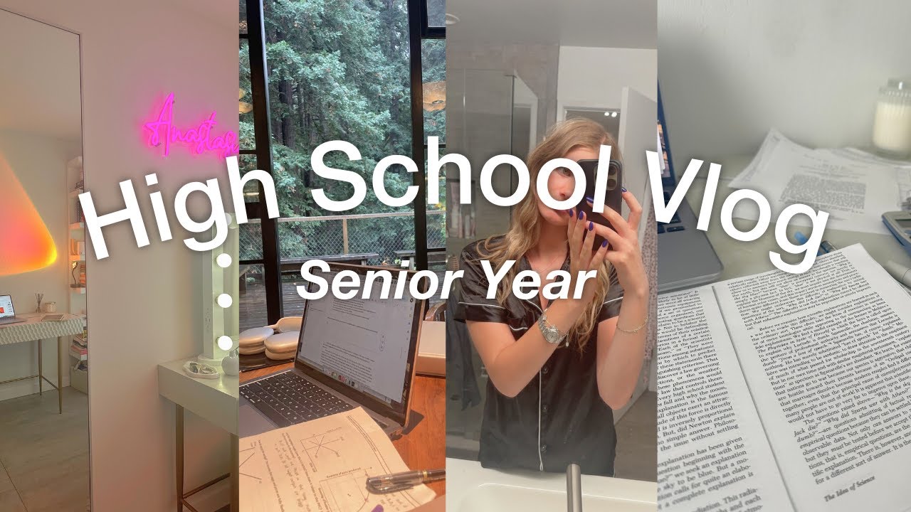 High School Vlog Senior Day In The Life Youtube