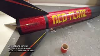 Estes RED FLARE Build and Review #modelrocket #rocket