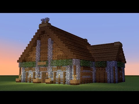 MINECRAFT: How to build a wooden tavern #2 MINECRAFT: How to build a wooden tavern #2