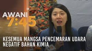 Kesemua mangsa pencemaran udara negatif bahan kimia