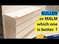 Ikea Kullen vs Malm,  what's the difference, a look at ikea best seller drawer