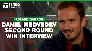Daniil Medvedev On Being A Father | 2024 Roland Garros Second Round