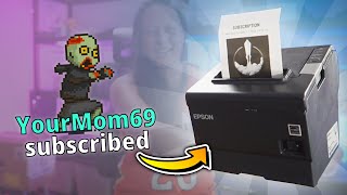 SUB RECEIPT PRINTER For Your Twitch Alerts!
