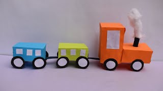 how to make paper train | how to make train with paper | how to make a paper train | paper train