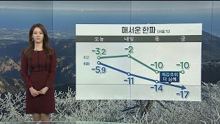 [날씨] 내일 서울 '영하 11도'…종일 매서운 칼바람 / 연합뉴스TV (YonhapnewsTV)