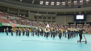 【銀賞】豊橋中央高校吹奏楽部  愛知県マーチングコンテスト2018【全景】