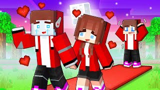 JJ Robot and JJ`s Girl - Love Story - Maizen Minecraft Animation