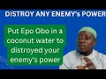 Put Epo Obo in the coconut water, the results will shocked you. #tips #enemy #coconut #water