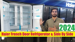 Haier French Door Refrigerator 4 Door \u0026 Side By Side Fridge | No frost | Digital Inverter 2024