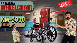 KARMA | KM-5000 | Wheelchair Series | Premium Wheelchair  @Surgicalshoppe.