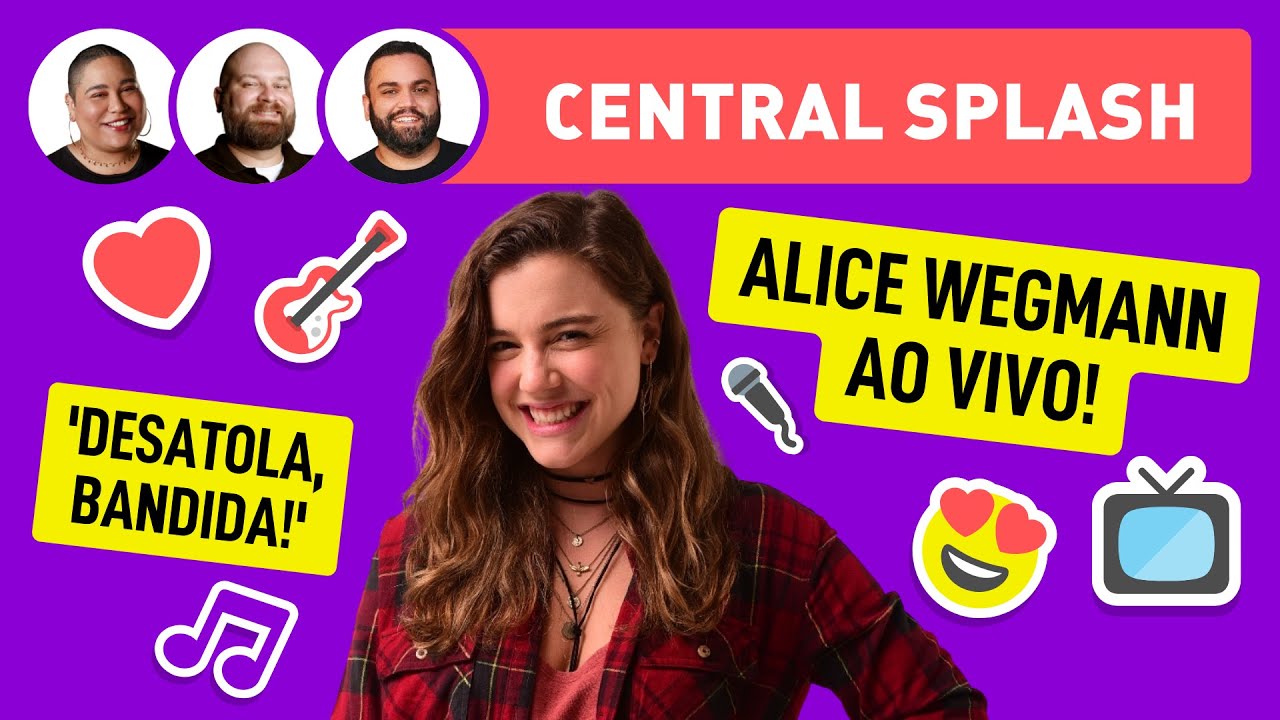 ALICE WEGMANN, A RAÍSSA De 'RENSGA HITS', AO VIVO | Central Splash, Com ...