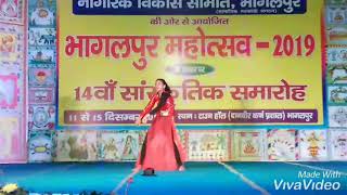 #KalaMandirBhagalpur WINNER ADHAKSHYA PURASKER # In bhagalpur mahotsav solo dance by Shruti 2019