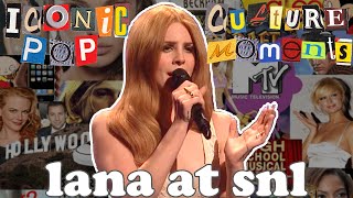 Iconic Pop Culture Moments: Lana Del Rey at SNL