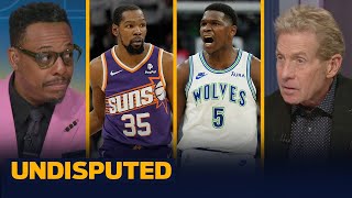 Timberwolves defeat Suns: Anthony Edwards scores 33 Pts, trash talks Kevin Durant | NBA | UNDISPUTED