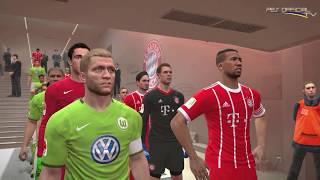 Bayern Munchen vs Wolfsburg 23 September 2017 | PES 2017 Gameplay PC