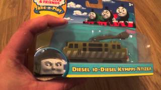 ThomasZoey3000 Productions Rosie, Stephen \u0026 the Treasure and Diesel 10 Take N Play Review