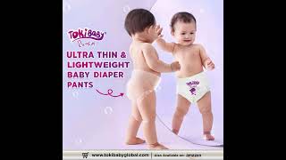 TokiBaby Premium Ultra-Thin Diaper Pants: Feels like nothing!