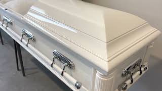 Casket Depot Solid Wood Casket | The Purity | 28" x 83.5" x 23"