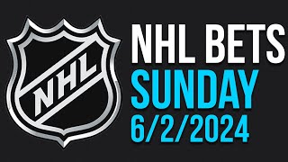 NHL Picks & Predictions Today 6/2/24 | NHL Picks Today 6/2/24 | Best NHL Bets