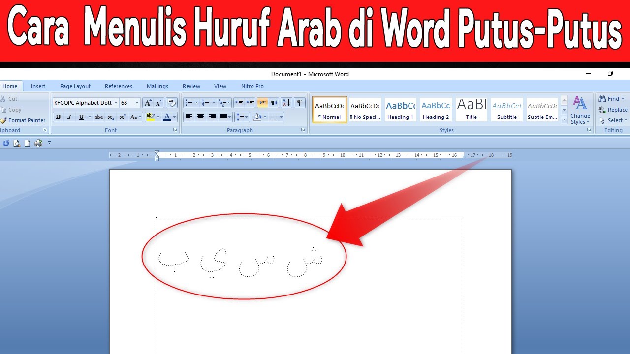 Cara Nak Membuat Huruf Putus-putus Di Microsoft Word 2013 - Deirdre Duncan