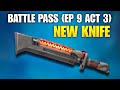 New Episode 9 Act 3 Battle Pass Knife Skin - Valorant