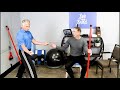 chair lunges for absolute beginners seniors