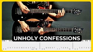 Unholy Confessions - Avenged Sevenfold | Tabs | Guitar Lesson | Cover | Tutorial