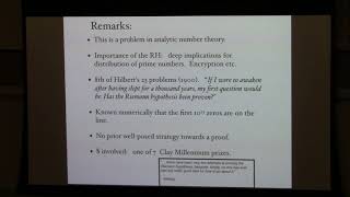 Andre Leclair - “New Perspectives on the Riemann Hypothesis”