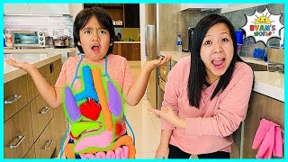 Learn about Parts of your body for kids | Educational Video Ryan's World