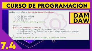 JAVA: Interface Comparable ☕ DAM - DAW