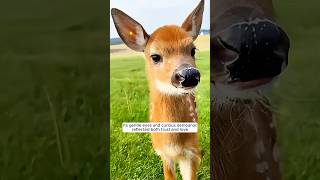 This kind man rescued a drowning baby deer