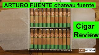 ARTURO FUENTE Chateau Fuente New World unboxing CIGAR REVIEW