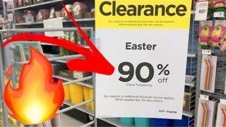 90% OFF CLEARANCE *$4 GRAB BAGS* (COMING SOON) + HUGE CLEARANCE SALE AT MICHAELS!!!