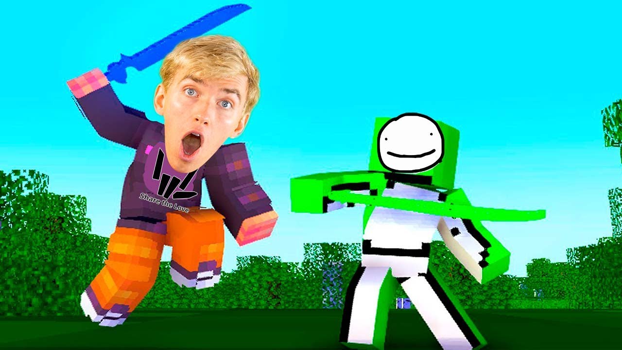 Playing Dream Minecraft Challenge Speedrunner Mod Youtube