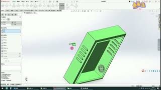 1 SOLIDWORKS钣金建模：电箱的绘制与装配（下集）#solidworks新手入门 #钣金加工 #钣金人 #画图 #solidworks教学