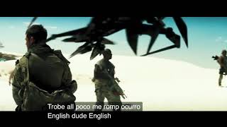 Transformers (2007) Epps Frightens At Scorponok With William \