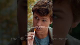 The fault in our lungs 🫂 #thefaultinourstars  #romantic #ytshorts