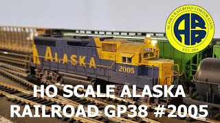 HO Scale Alaska Railroad #2005 Atlas Master GP38 Project Walkthrough and Prototype Discussion