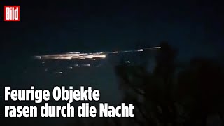 Lichtspektakel über Dresden: US-Satellit stürzt auf die Erde