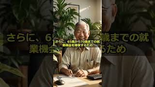 高年齢者雇用安定法　#shorts　#中小企業診断士　#聞き流し