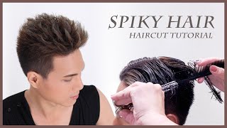 Short Spiky Man's Haircut Tutorial - Vern Hairstyles 98