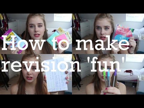 How to make revision 'fun' How to make revision 'fun'