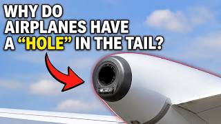 WHY DO AIRPLANES HAVE A “HOLE” IN THE TAIL?