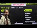 haryana cet english vocab i monika ma am swastik institute hisar