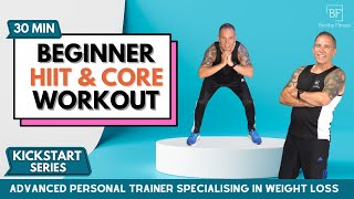 30 MIN KILLER HIIT Workout For Fat Loss - No Equipment, Full Body Cardio Home Workout