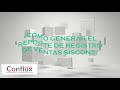 FACTURADOR: Registro de ventas siscont