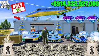 SHINCHAN TOUCH ANYTHING BECOME GOLD  EVERYTHING IS FREE IN GTA 5!