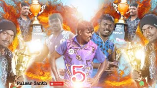 SANTH 5 🔥🏐🔥  ALANGAYAM AALWAR SANTH ... MASS PERFORMANCE OF MATCH TIME ...